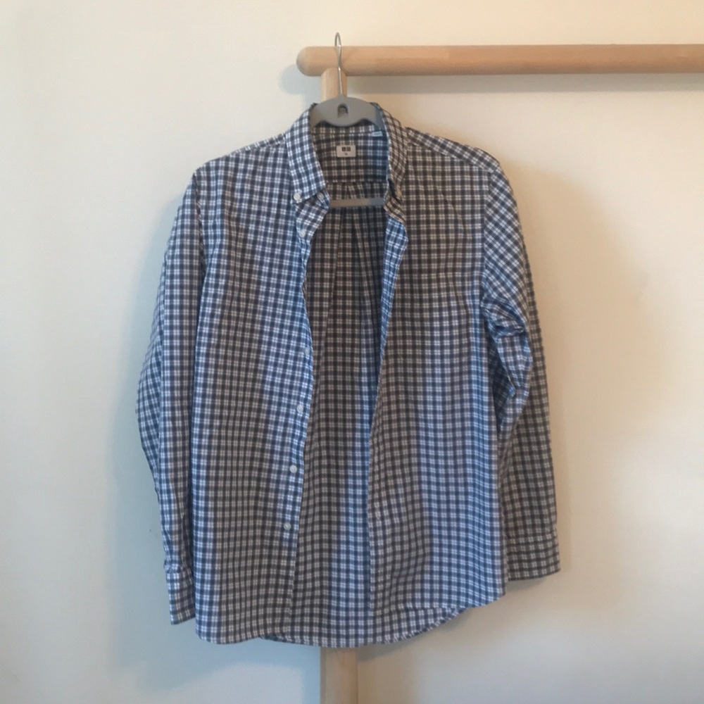 Uniqlo Plaid Shirt XS